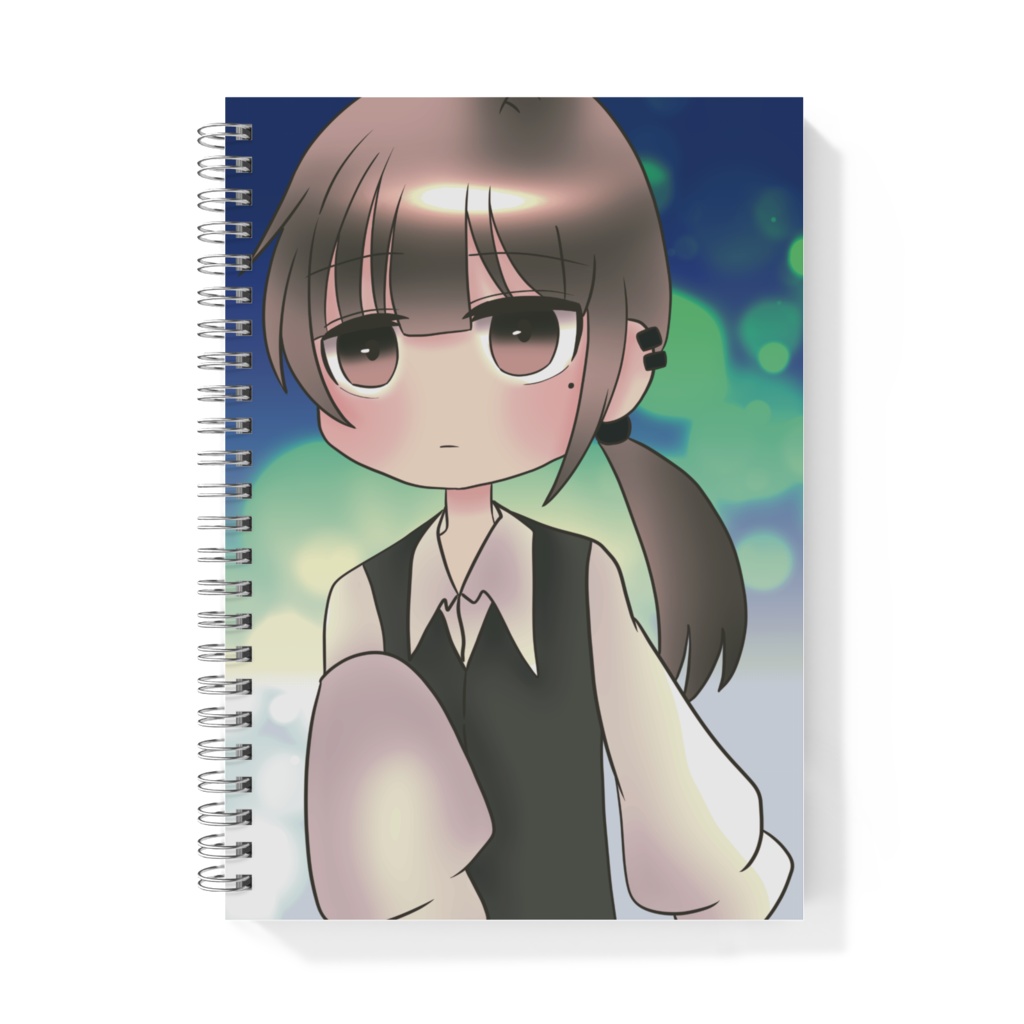 決意の萌え袖ちゃんリングノート