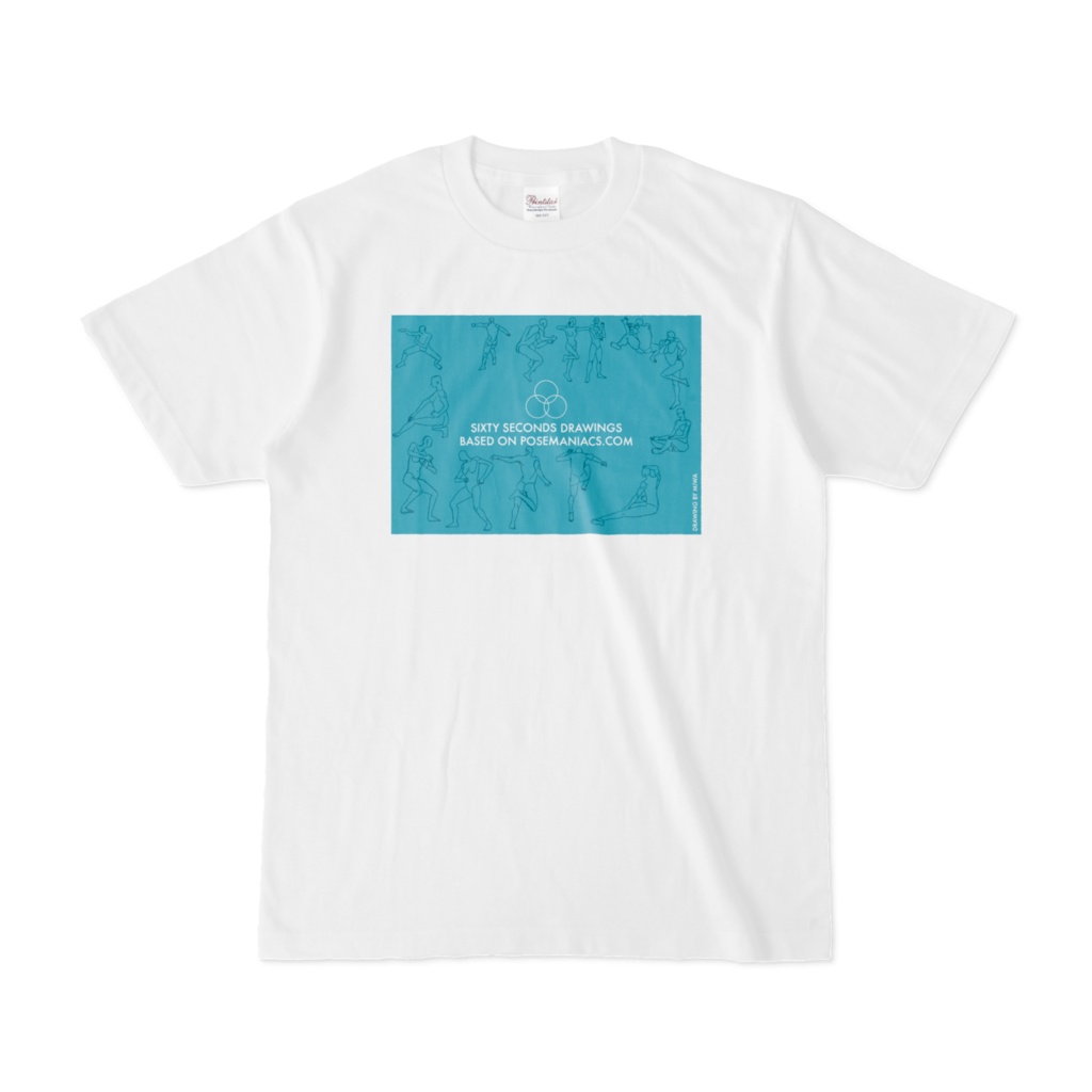 60秒ドローイングTシャツ73