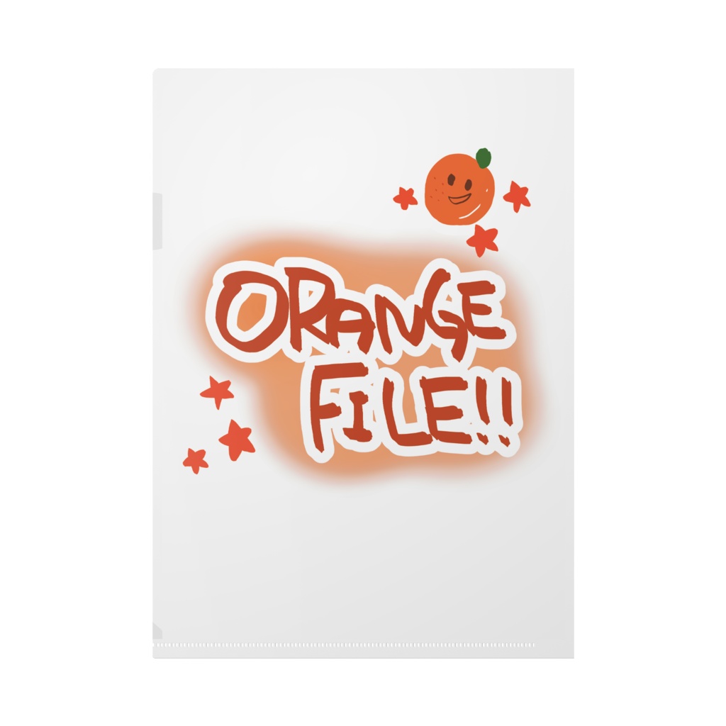 ORANGEクリアファイル