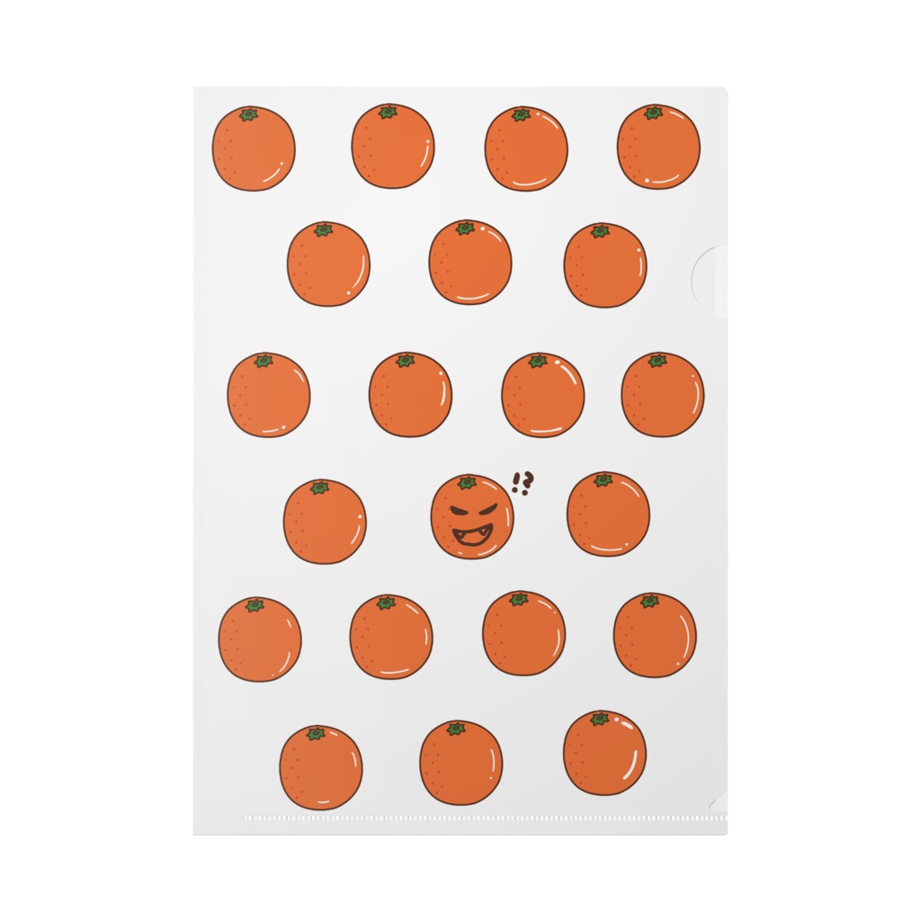 ORANGEクリアファイル