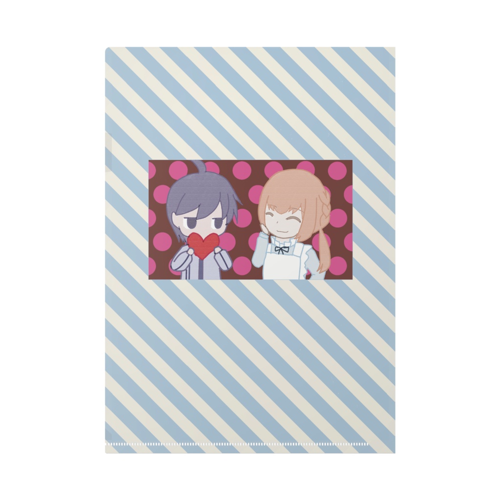 バレンタインデークリアファイル