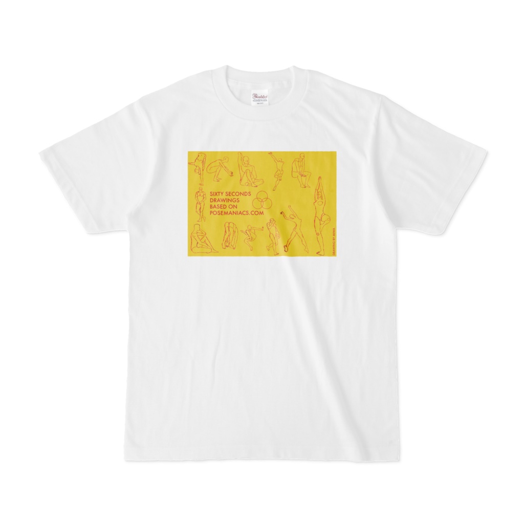 60秒ドローイングTシャツ76