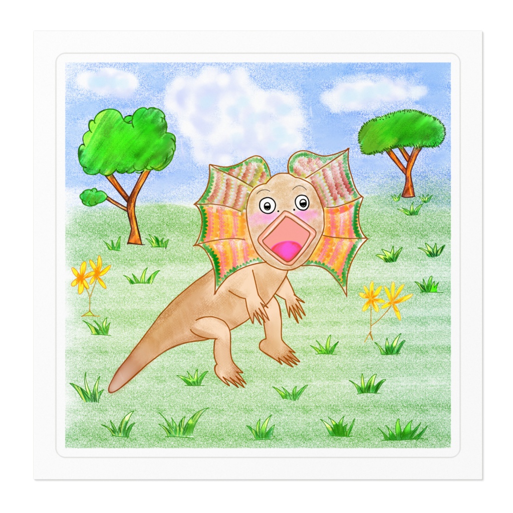 エリマキトカゲ