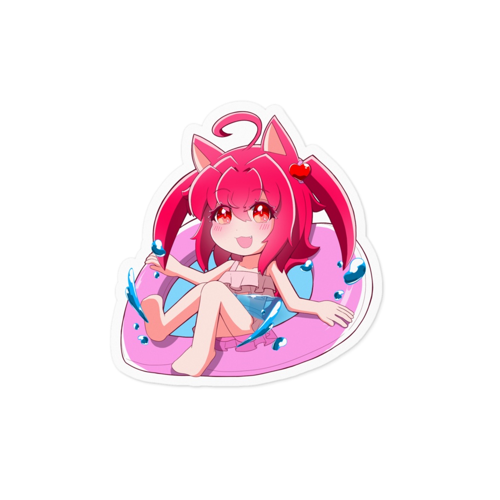 海シリーズ　猫組　ステッカー