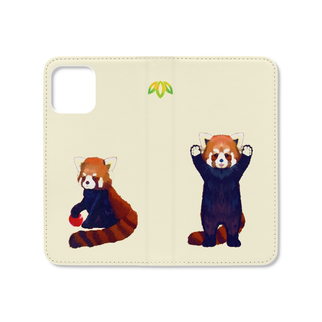 レッサーパンダiPhoneケース