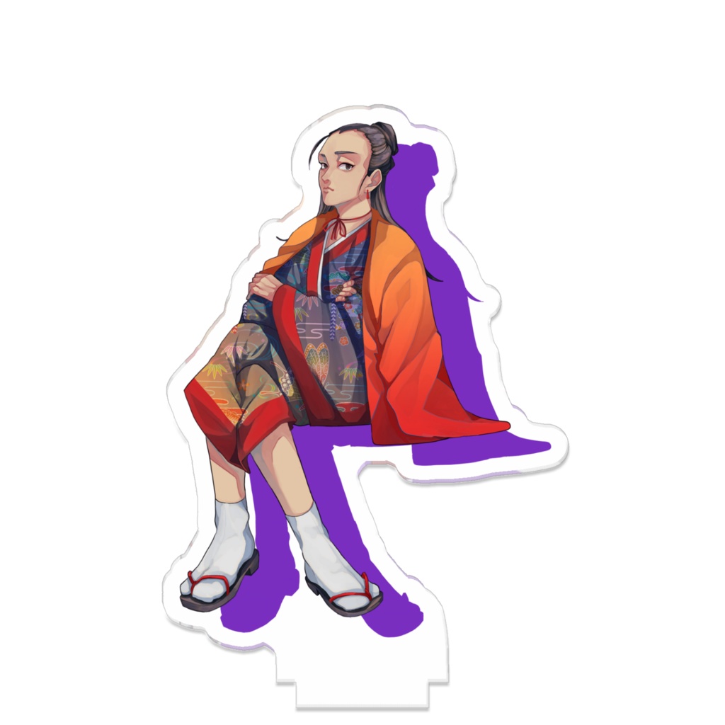 【琉パラ】桃原 翆【首里擬人化】