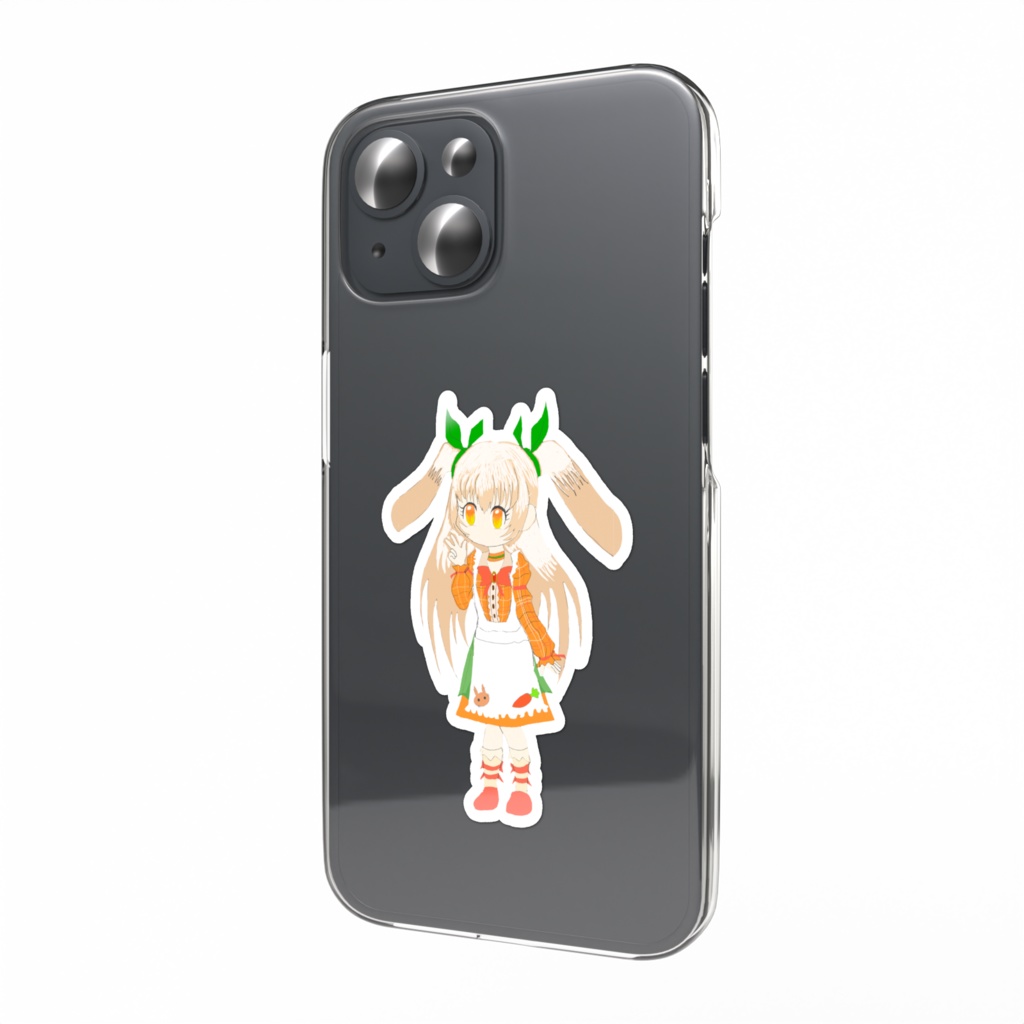 ロップイヤーちゃんスマホステッカー