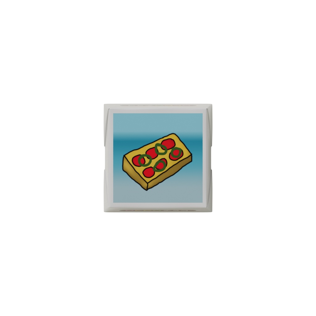 DECOチョコ、ピザトースト