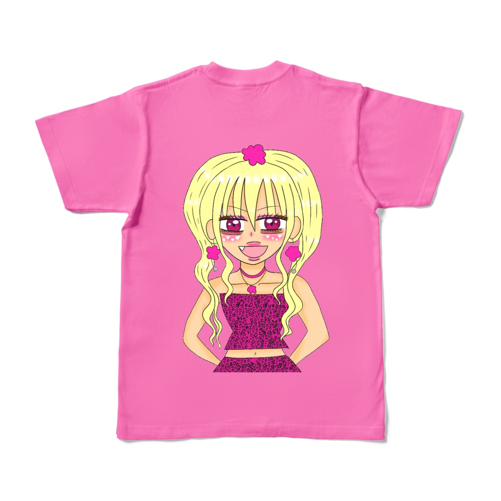 コギャルのカラーTシャツ