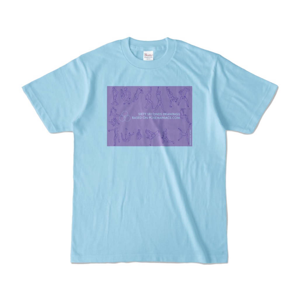 60秒ドローイングTシャツ81
