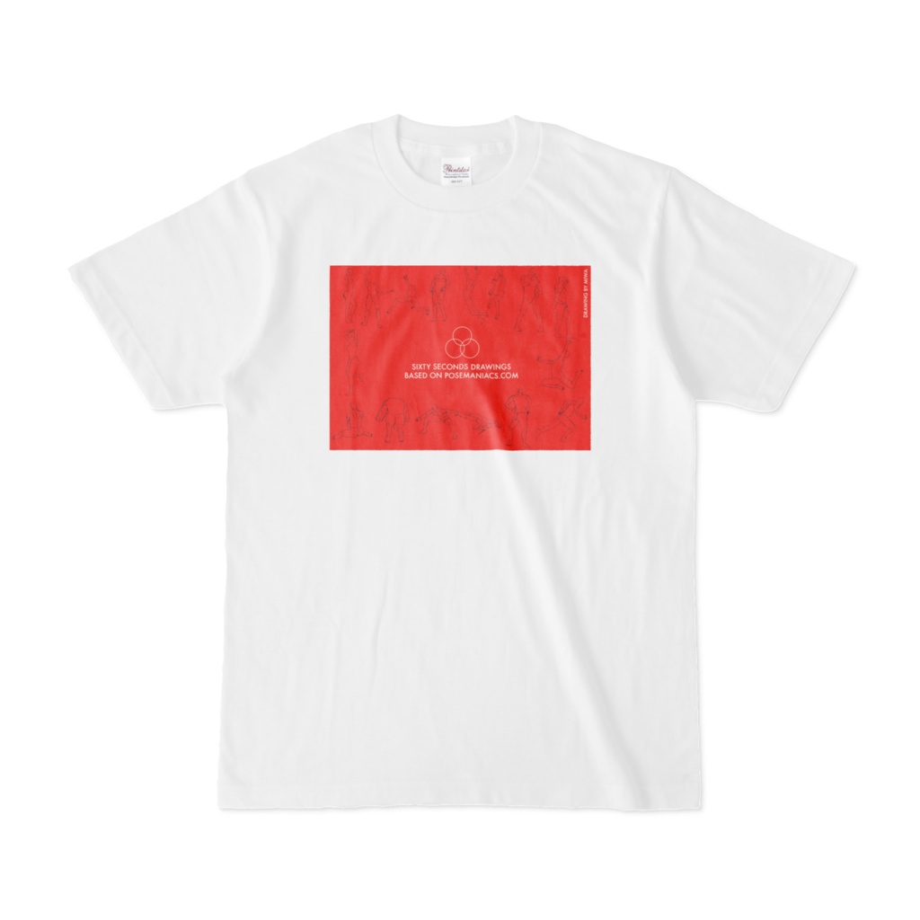 60秒ドローイングTシャツ83