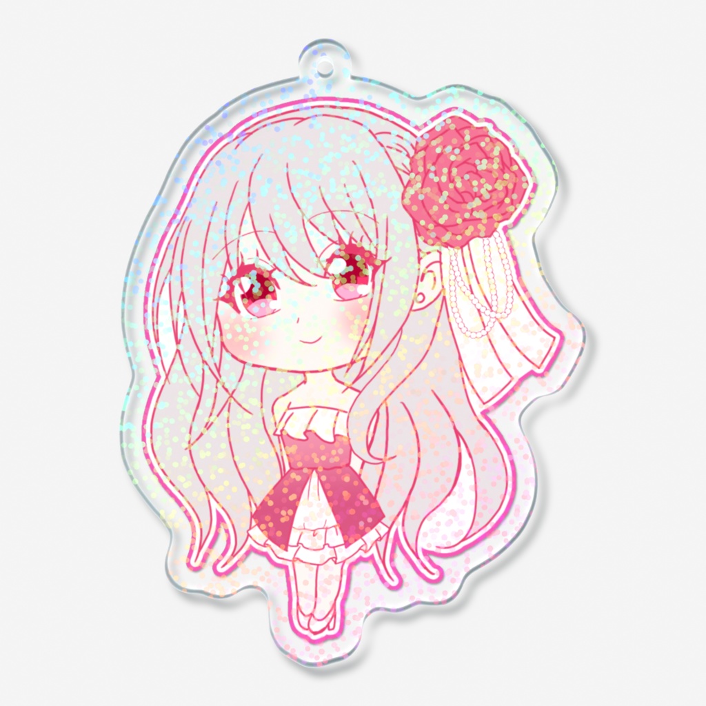 LiLiAホログラムアクリルキーホルダー