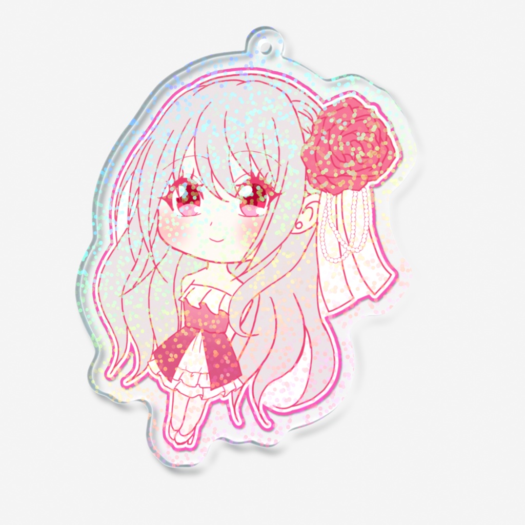 LiLiAホログラムアクリルキーホルダー