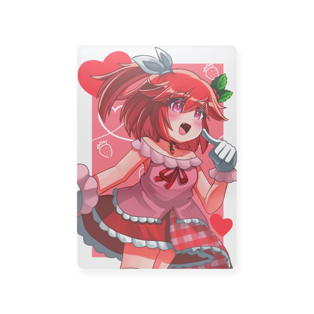 フルーツガールズのプラスチックカード
