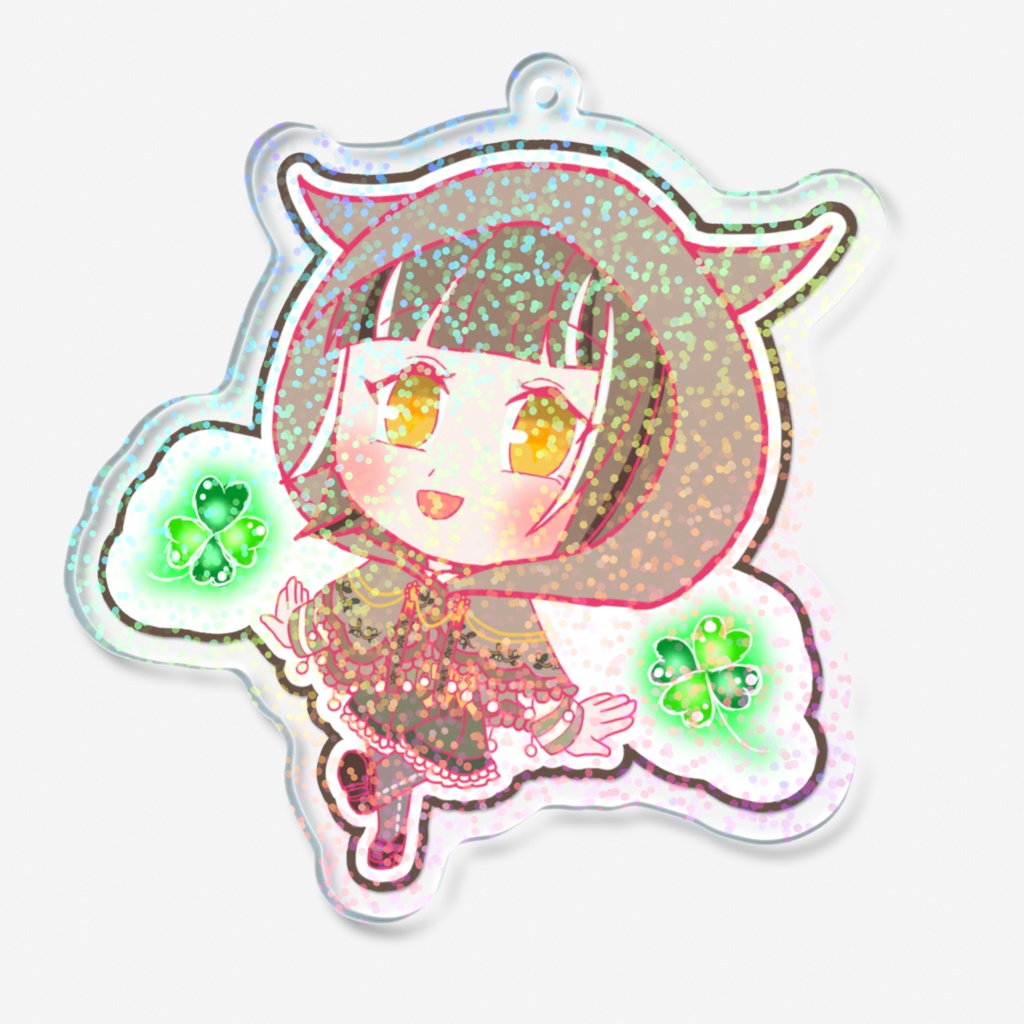 木菟こゆるホログラムアクリルキーホルダー