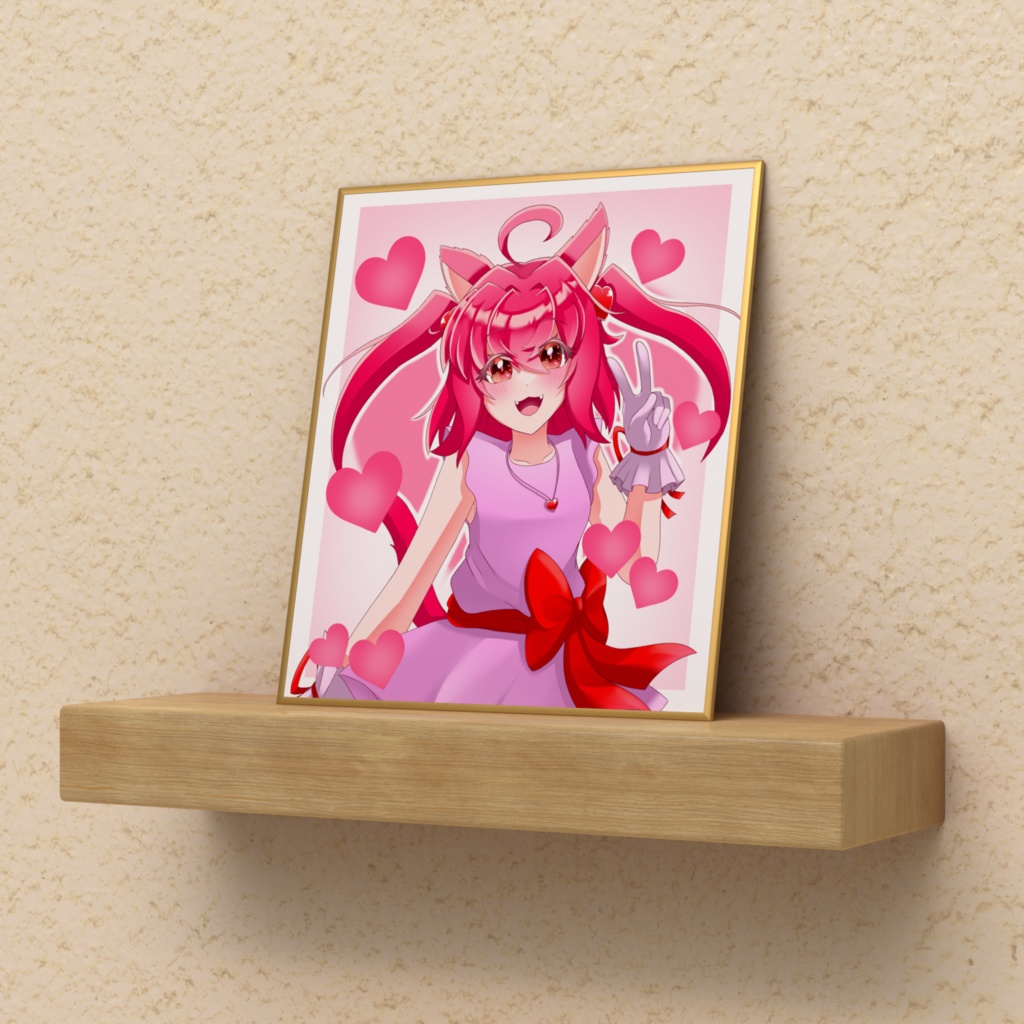 ラブニャンの色紙