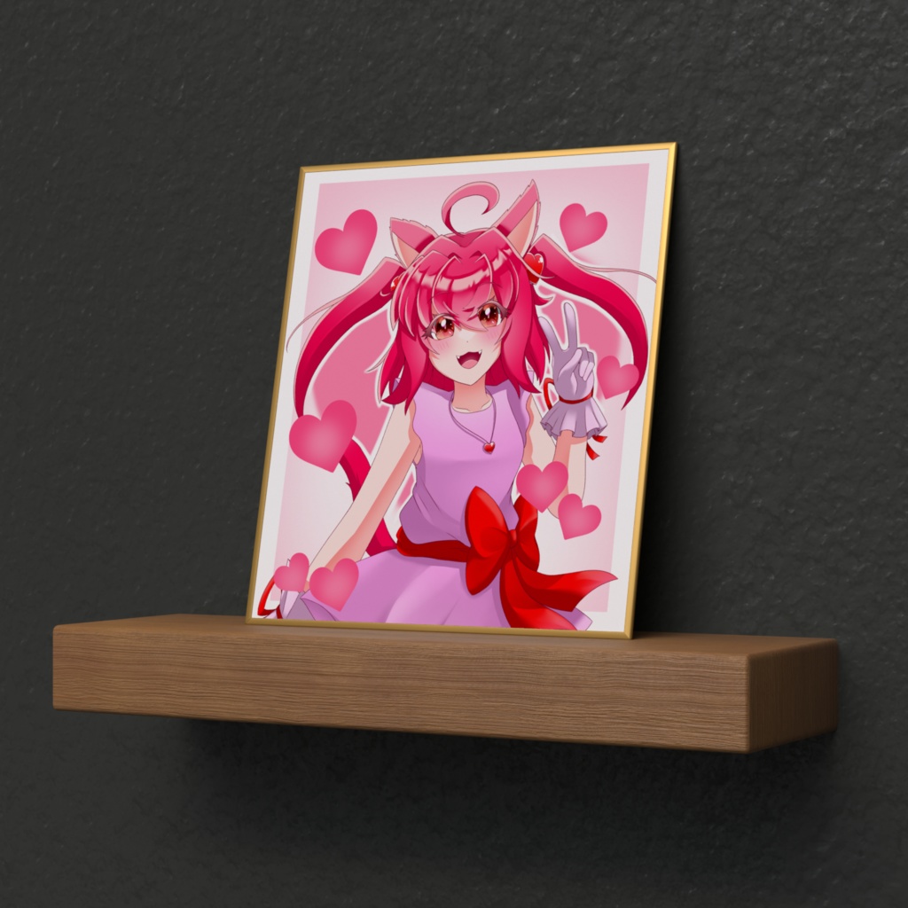 ラブニャンの色紙