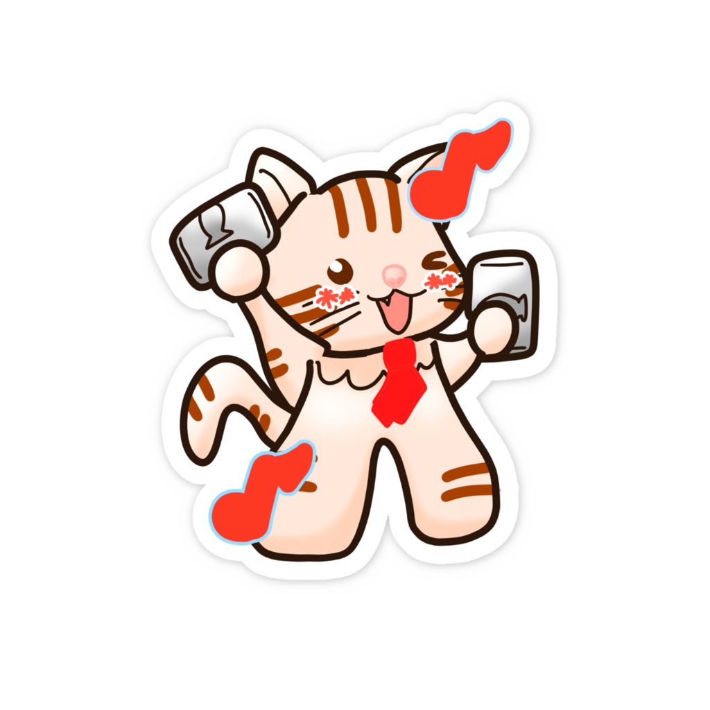 盛り上がってる猫