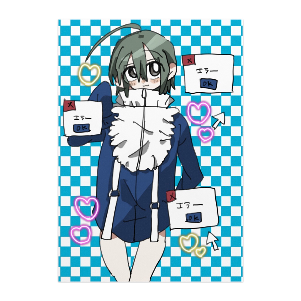サイバー女子のパネル