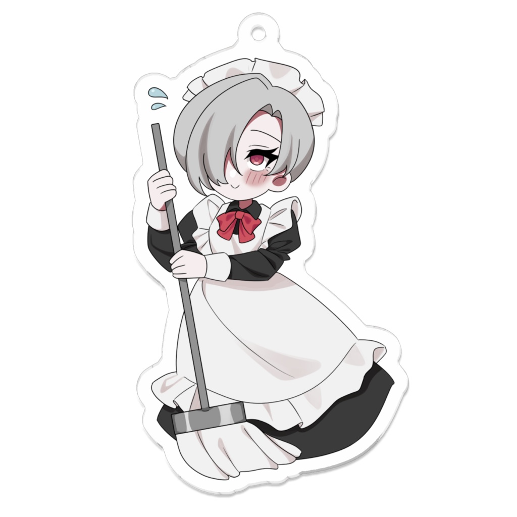 がんばるメイドさん