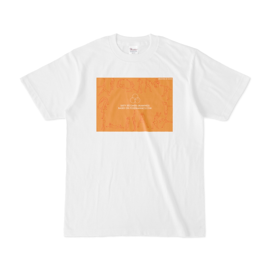 60秒ドローイングTシャツ87