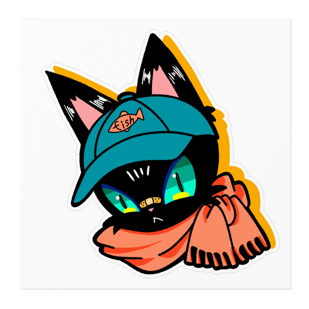 ねこステッカー