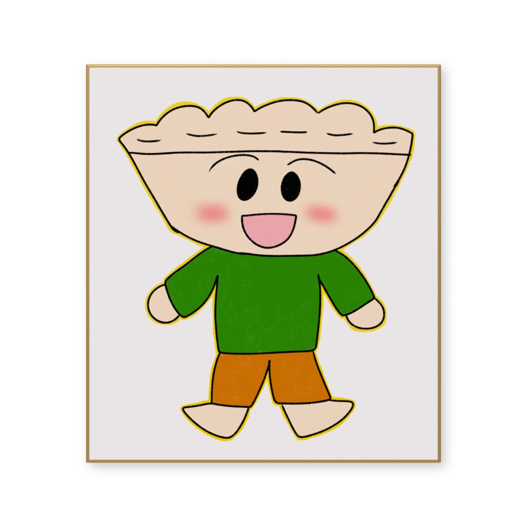 ギョーザマンの色紙