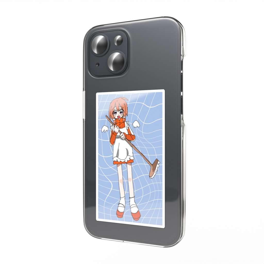 ジャージメイドのスマホステッカー