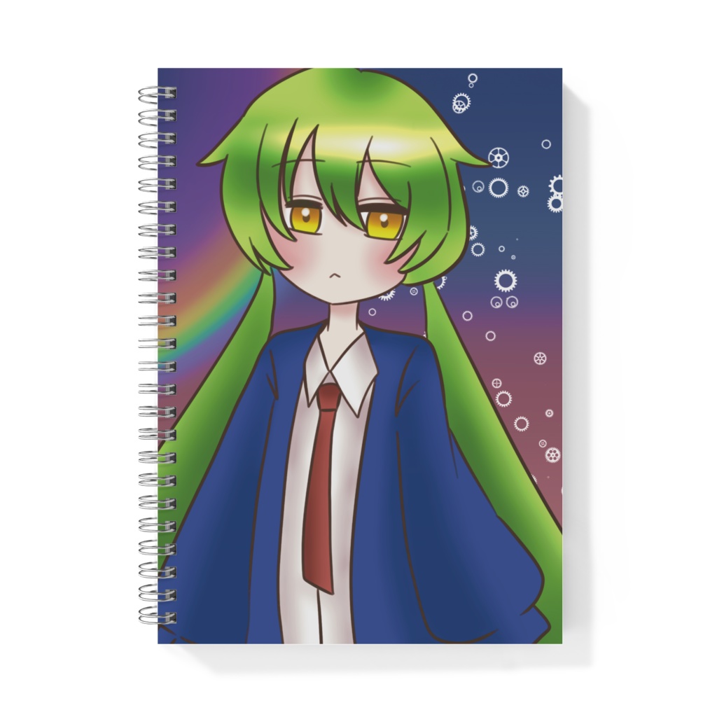 眠たげ少女のリングノート