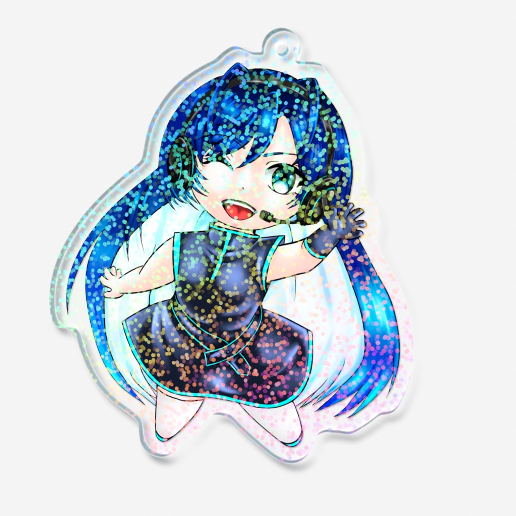 AOちゃんとLiLiAちゃんキーホルダー