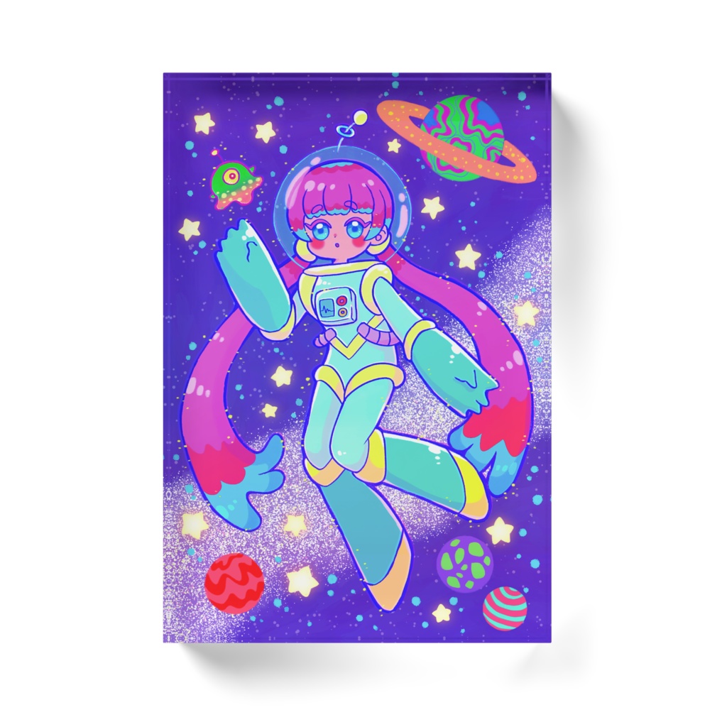 宇宙と女の子と宇宙人?