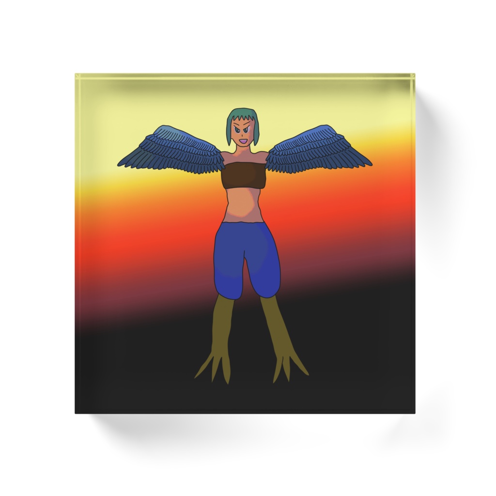 アクリルブロック、ハーピー