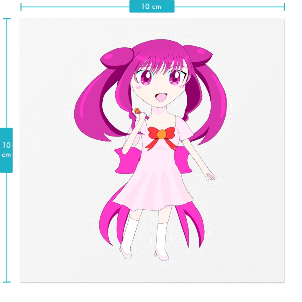 大魔法クイーンバトル刹那ステッカー