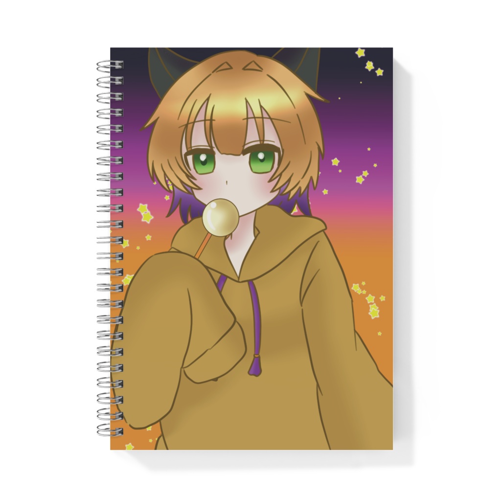 ハロウィンリングノート