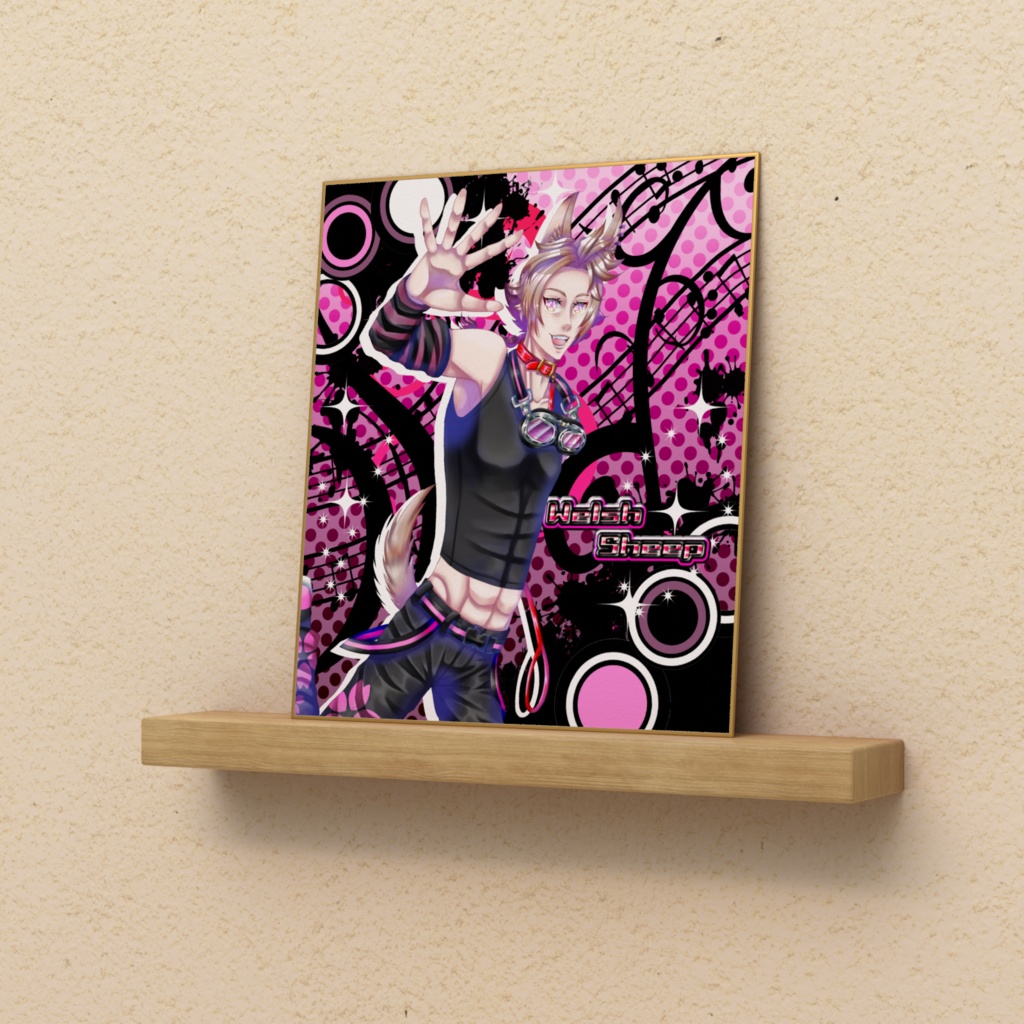 ウェルシュシップY2K風色紙