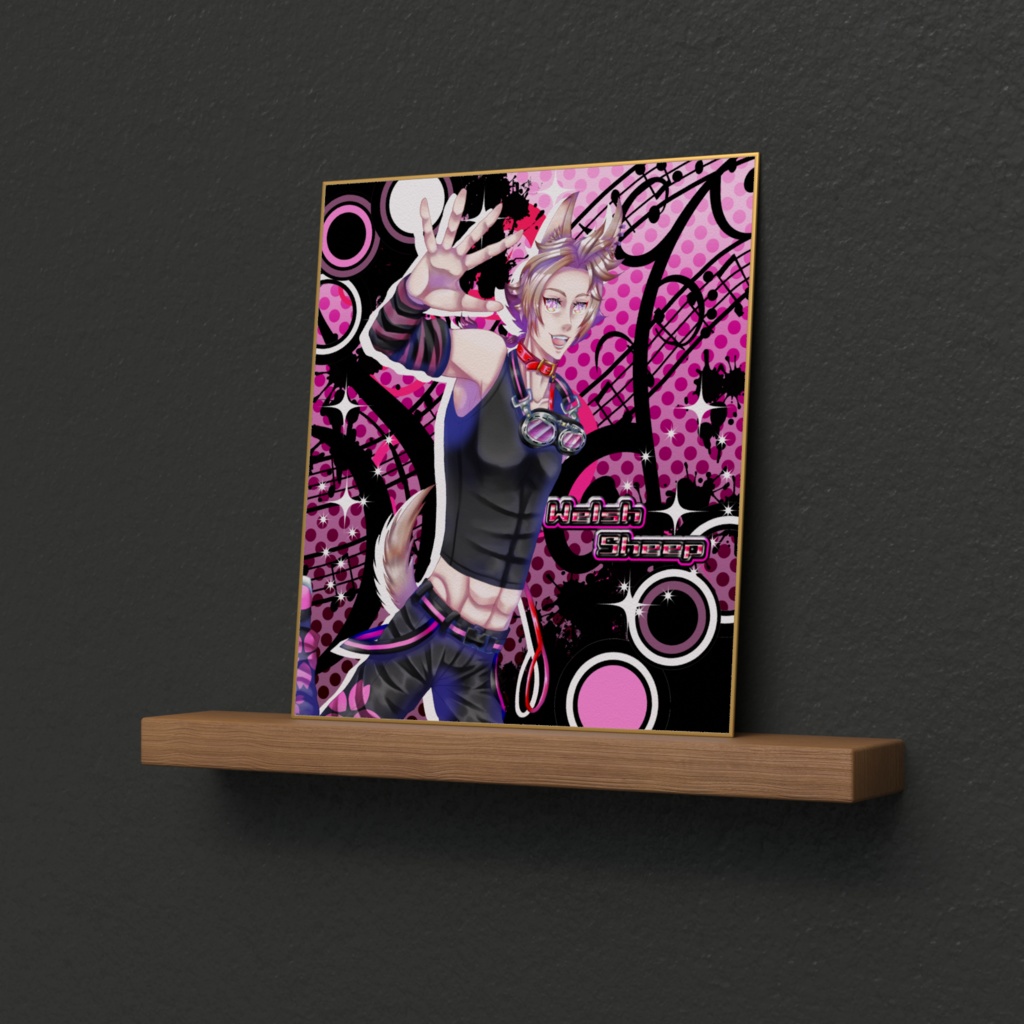 ウェルシュシップY2K風色紙