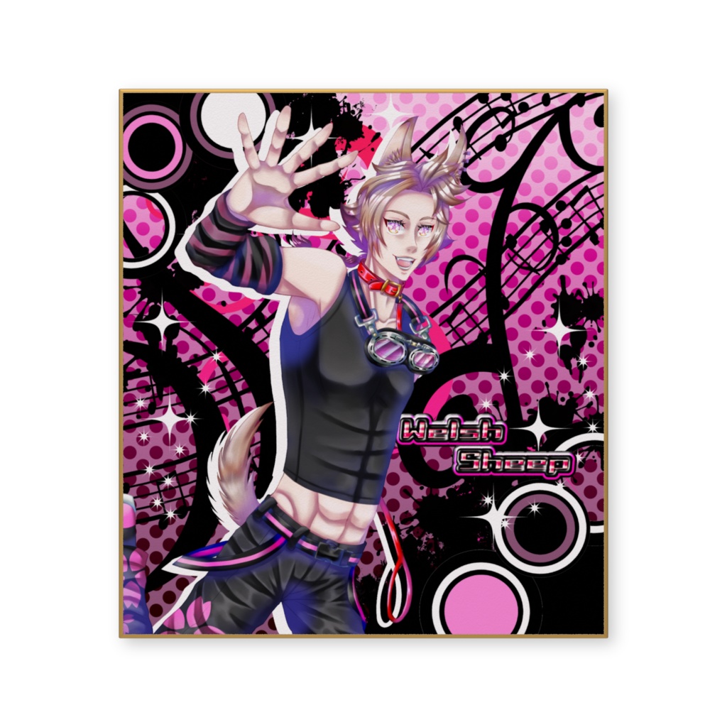 ウェルシュシップY2K風色紙