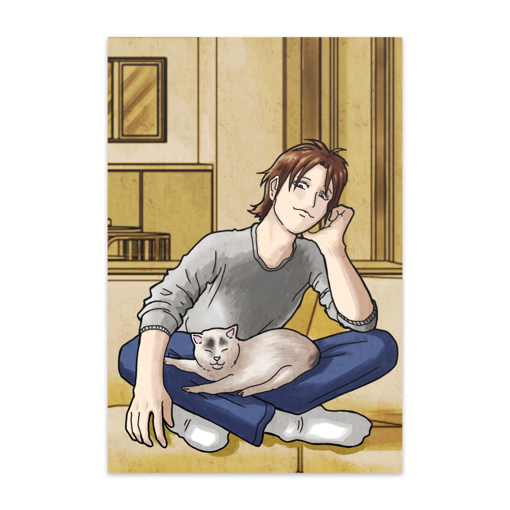 ゆったり日常ポストカード