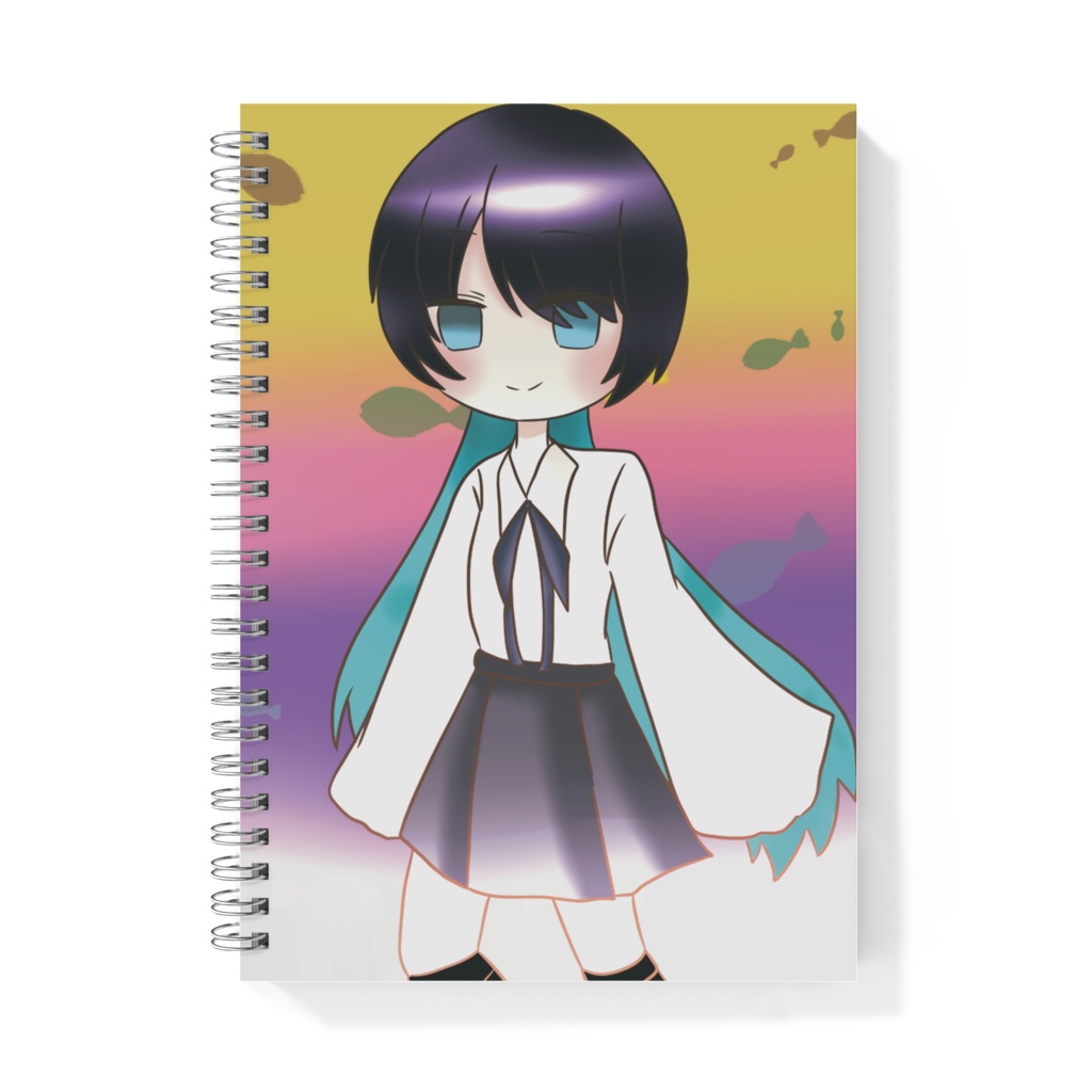 クラゲヘアーちゃんリングノート