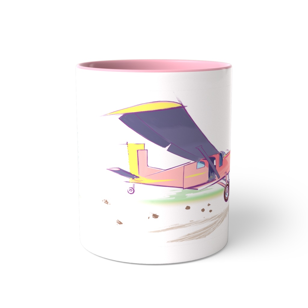 ヒコーキのマグ