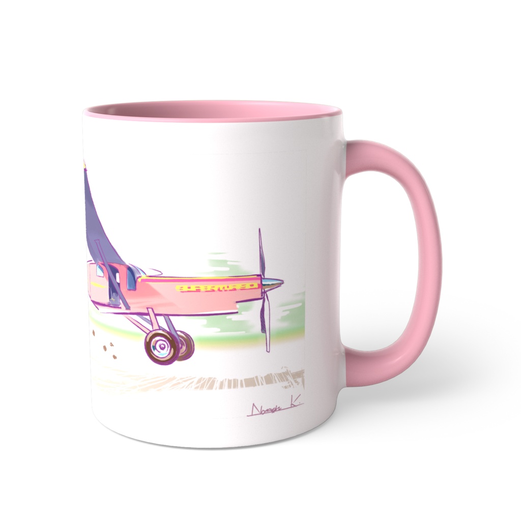 ヒコーキのマグ