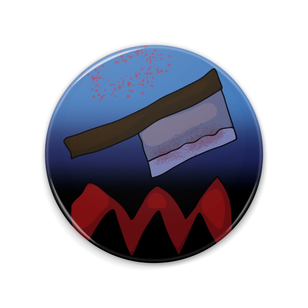 缶ミラー、ホラーっぽい