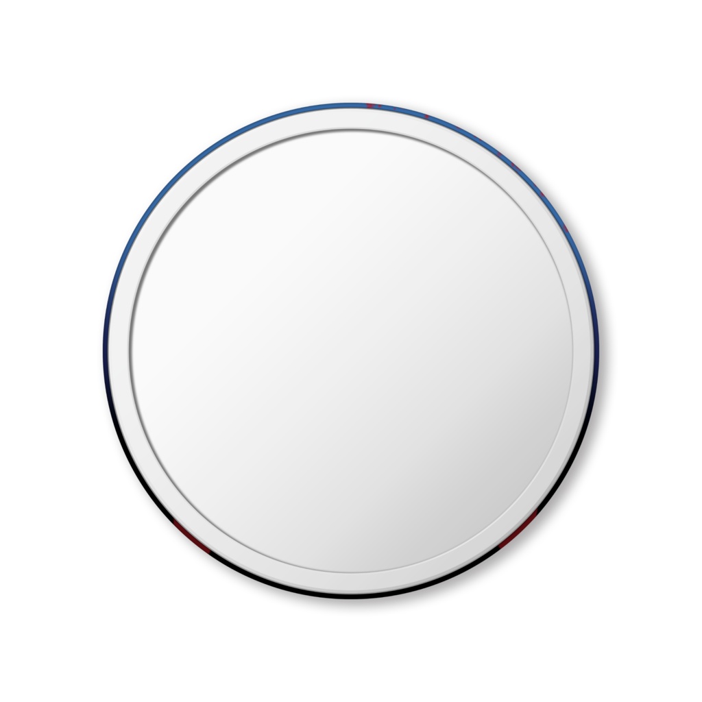 缶ミラー、ホラーっぽい