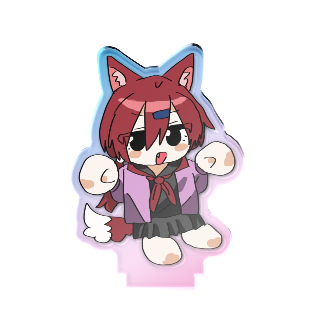 ケモ耳セーラー、オーロラアクスタ