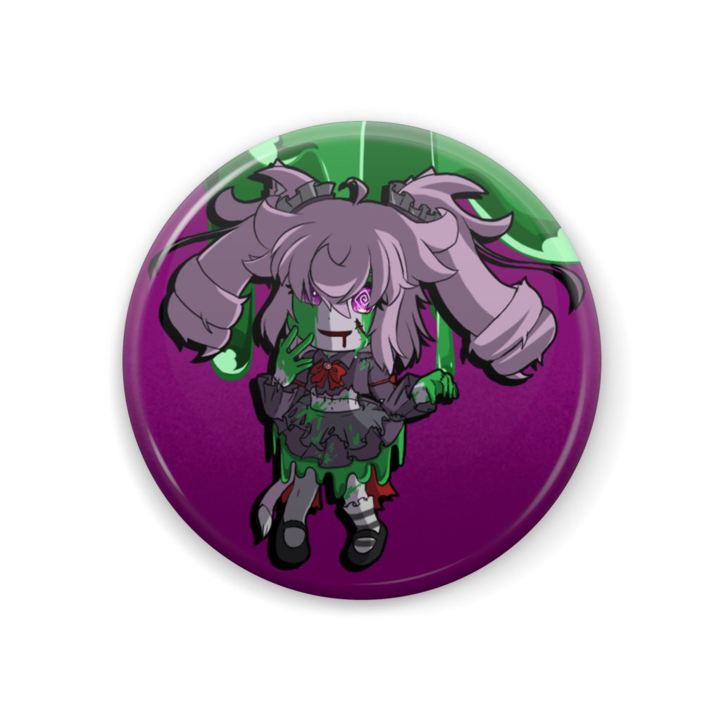 ゾンビキャンディー 缶バッジ