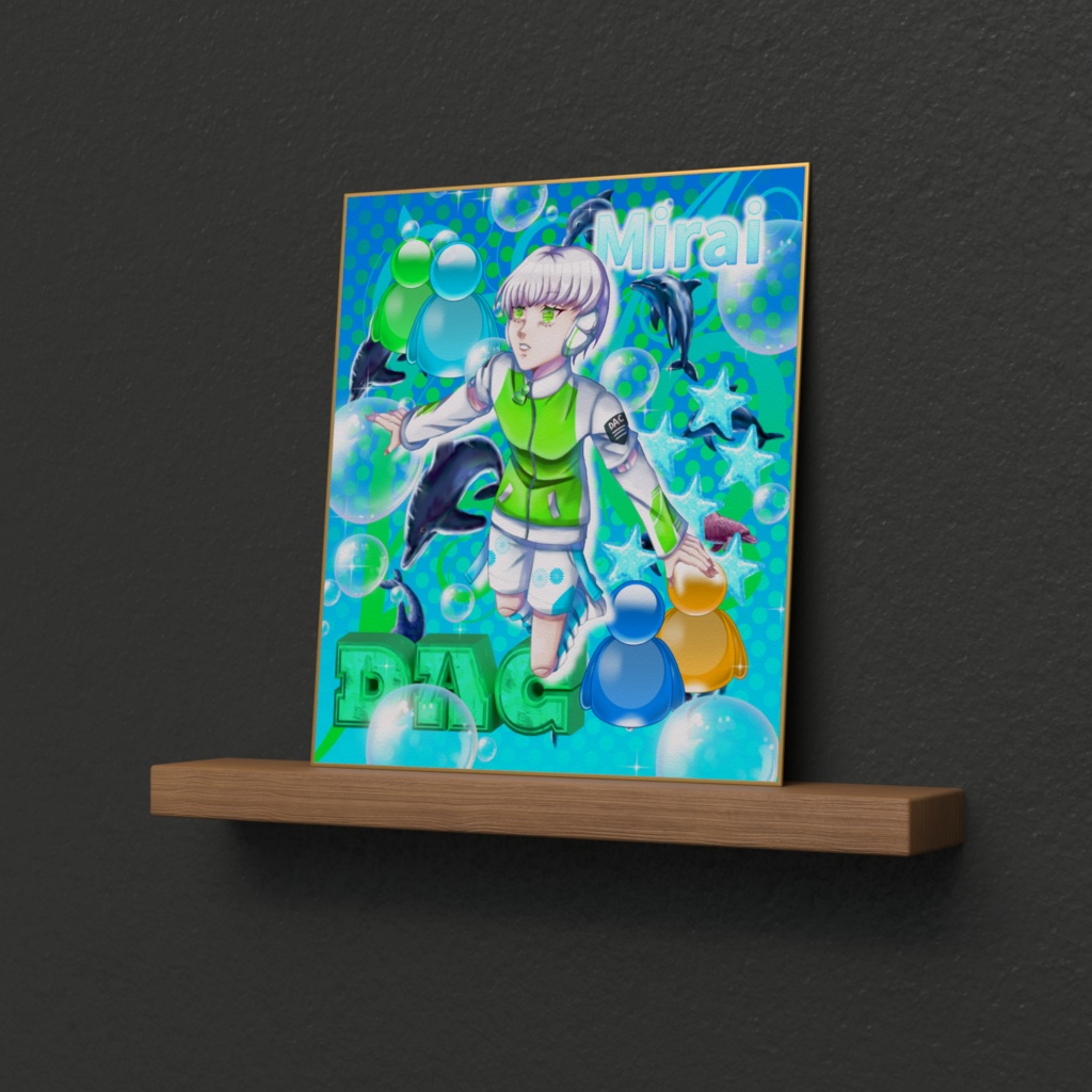 ミライY2K風色紙