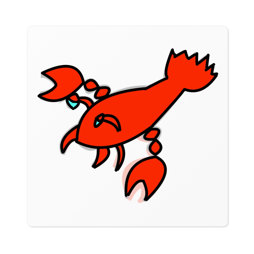 ロブスター ステッカー