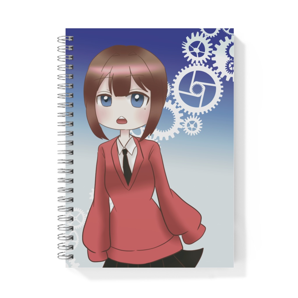 泣きぼくろさんリングノート