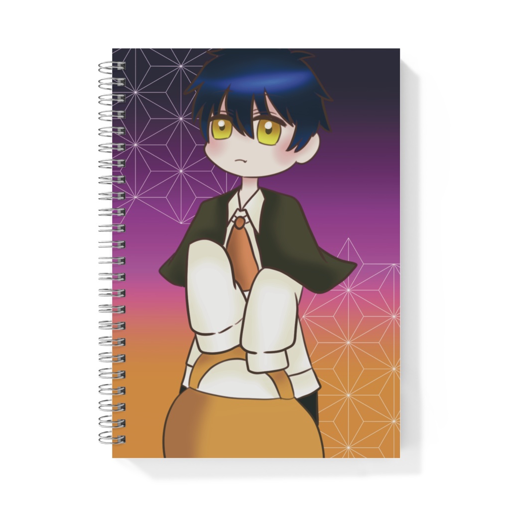 萌え袖ローブなリングノート