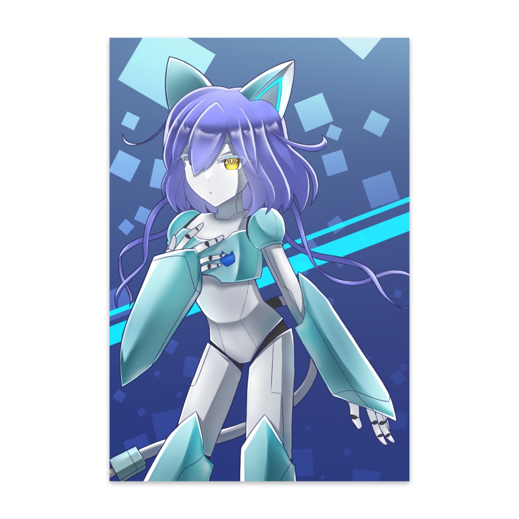 アンドロイドのロップ　ポストカード